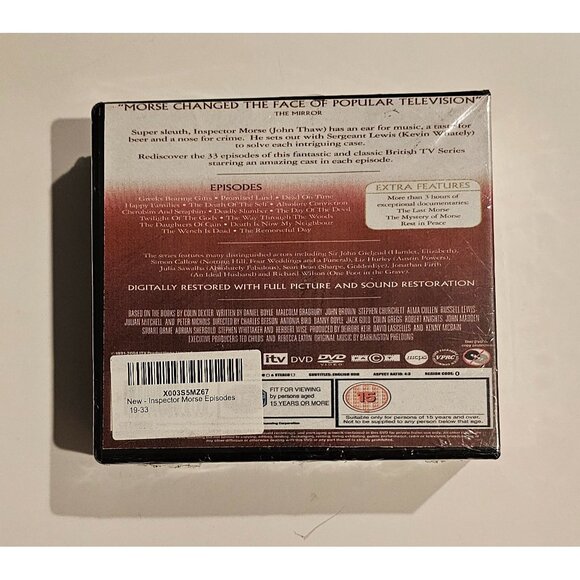 John Thaw is Inspector Morse DVD Episodes 19-33 - Picture 2 of 2